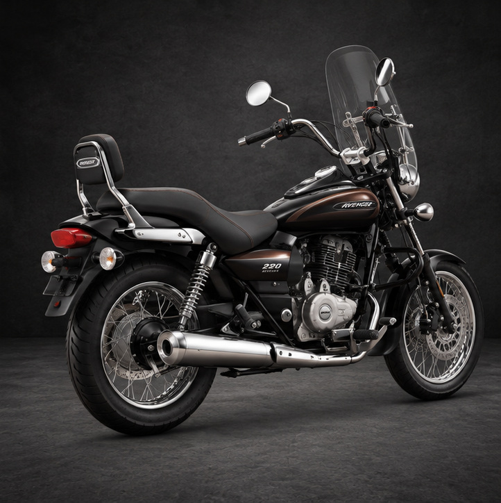 Bajaj Avenger Cruise 220 view 3