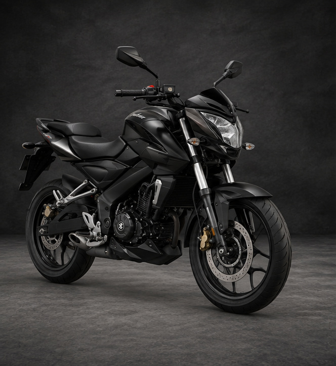 Bajaj Pulsar NS200 front-left view