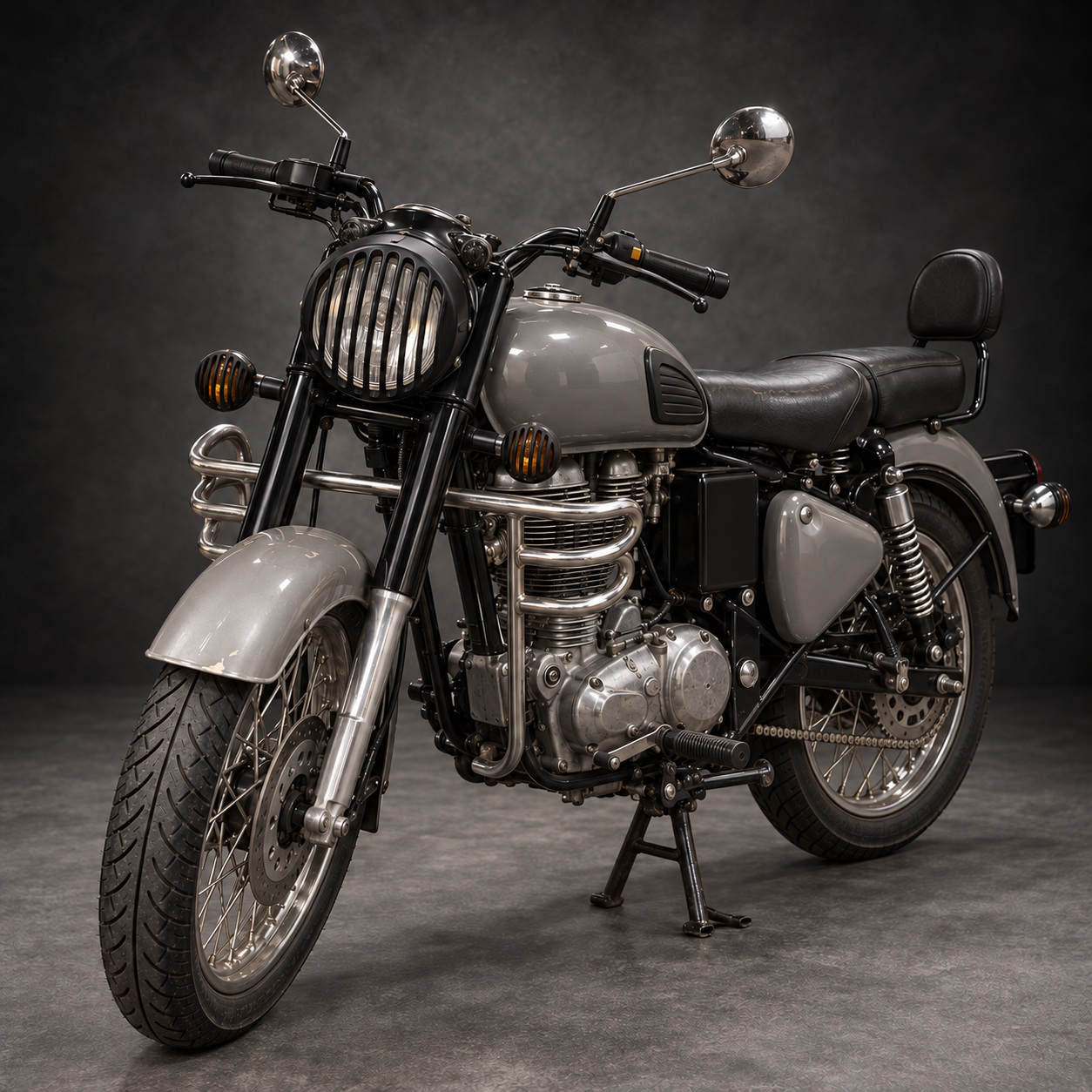 Royal Enfield Classic 350 front-left view