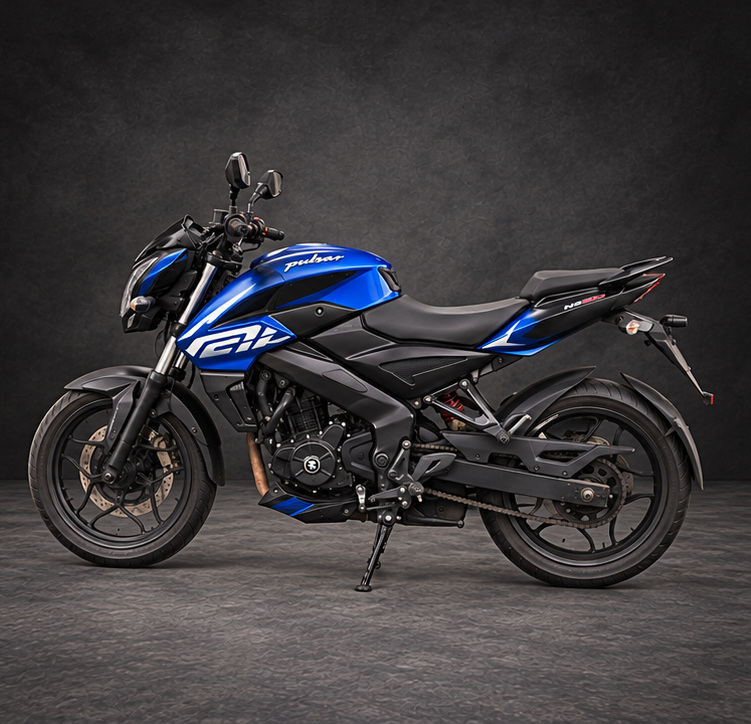 Bajaj Pulsar NS200 view 2