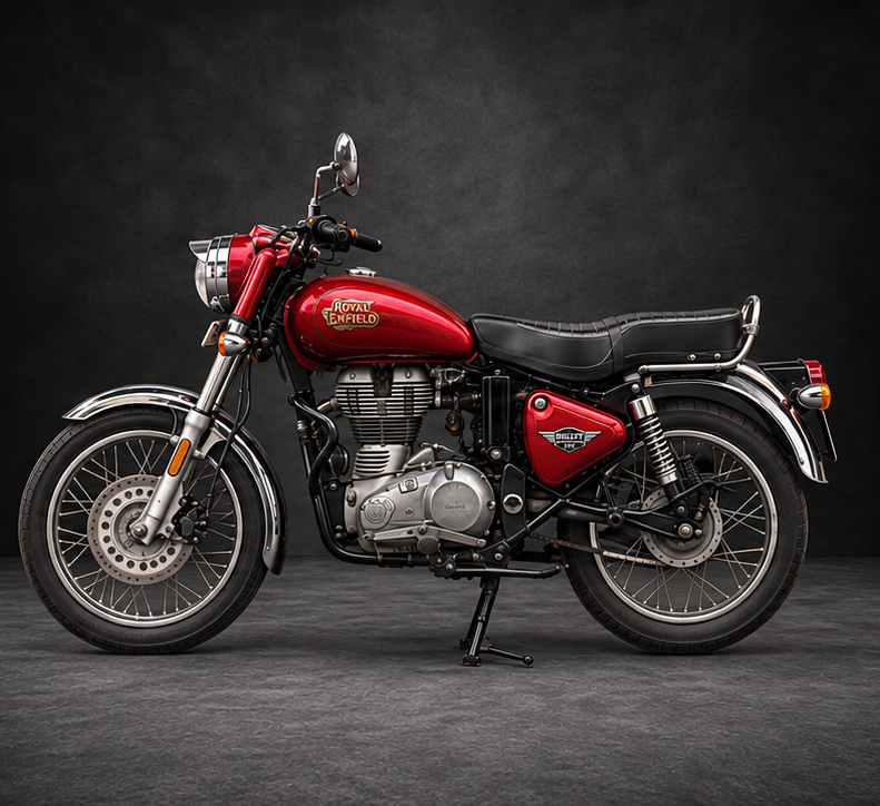 Royal Enfield Bullet Electra 350 view 2