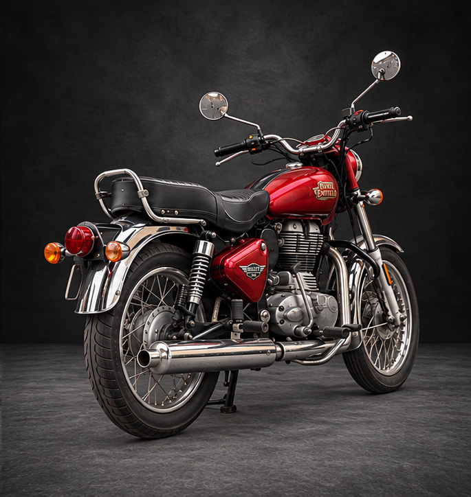Royal Enfield Bullet Electra 350 view 3