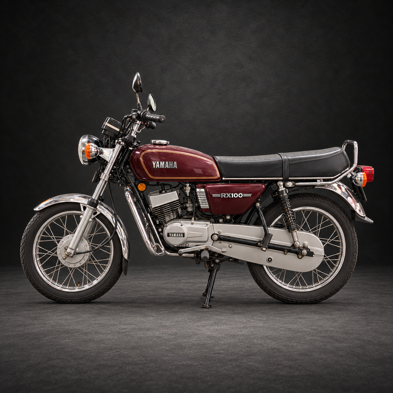 Yamaha RX100 view 2