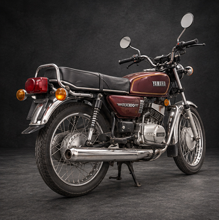 Yamaha RX100 view 3